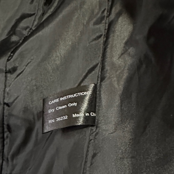 Giacca women's black wool pea coat - Picture 7 of 8